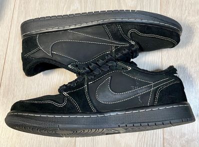 Travis Scott × Nike Air Jordan 1 Low OG SP "Black Phantom"