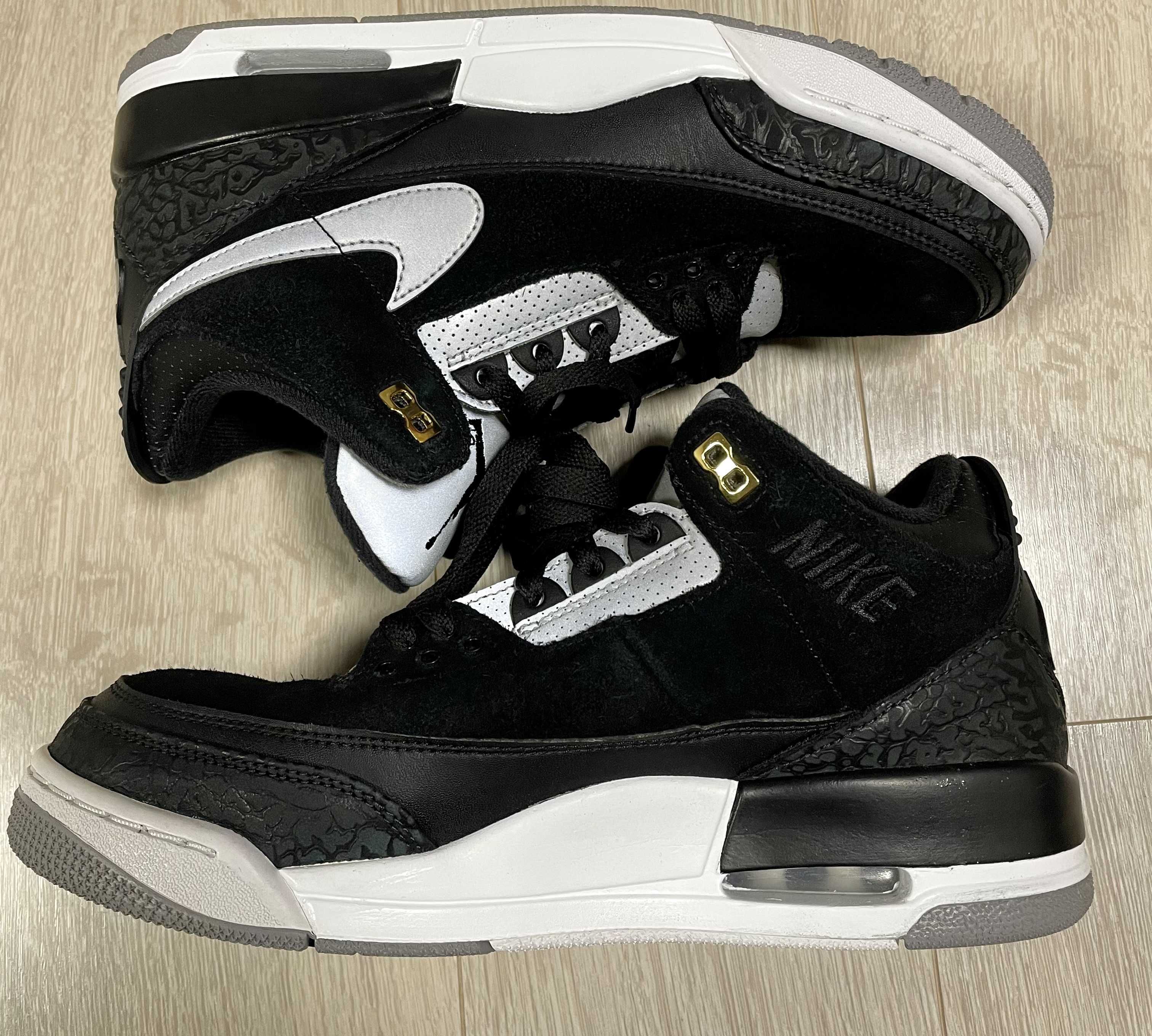 Nike Air Jordan 3 Retro Tinker "Black/Cement Grey"