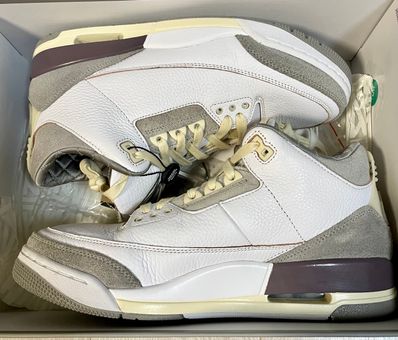 A Ma Maniere × Nike Women's Air Jordan 3 Retro SP "White/Medium Grey Violet Ore"
