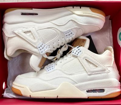NIKE × LEVI’S AIR JORDAN 4 "WHITE DENIM"(タグ:LEVIS®)