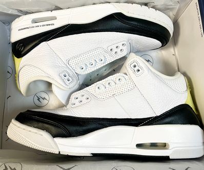 Fragment × Nike Air Jordan 3 "White/Black"