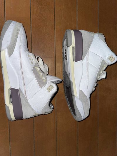 A Ma Maniere × Nike Women's Air Jordan 3 Retro SP "White/Medium Grey Violet Ore"