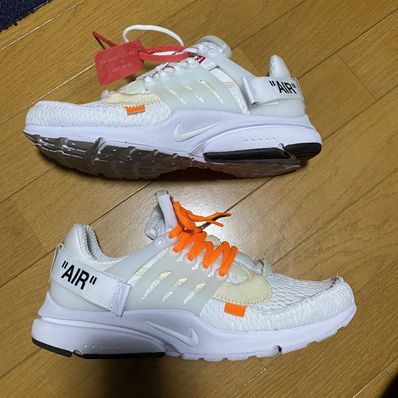 Off-White × Nike Air Presto "White/Black/Cone"
