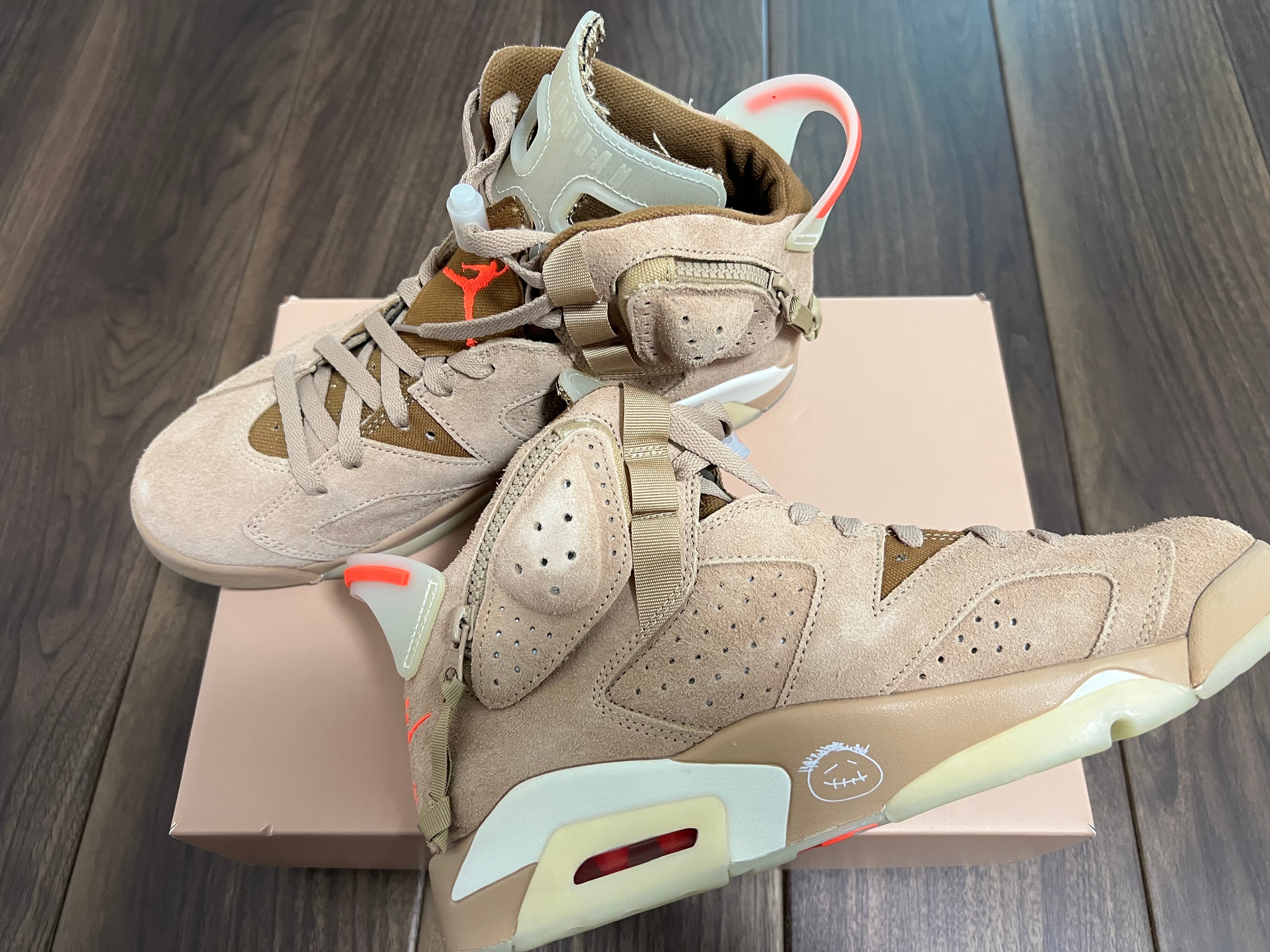 Travis Scott × Nike Air Jordan 6 "British Khaki"