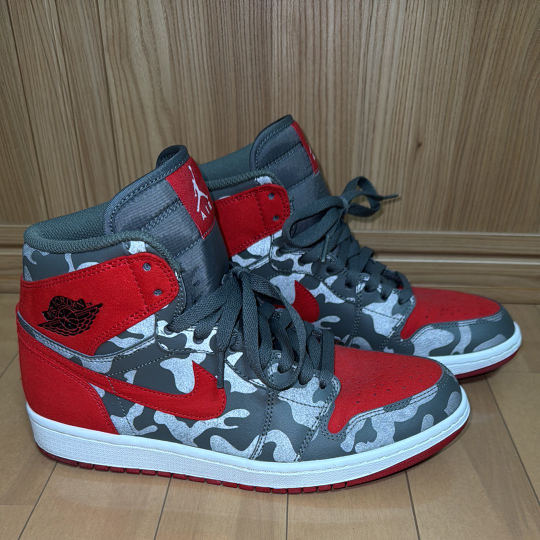 Nike Air Jordan 1 Retro High "Camo 3M Bred"