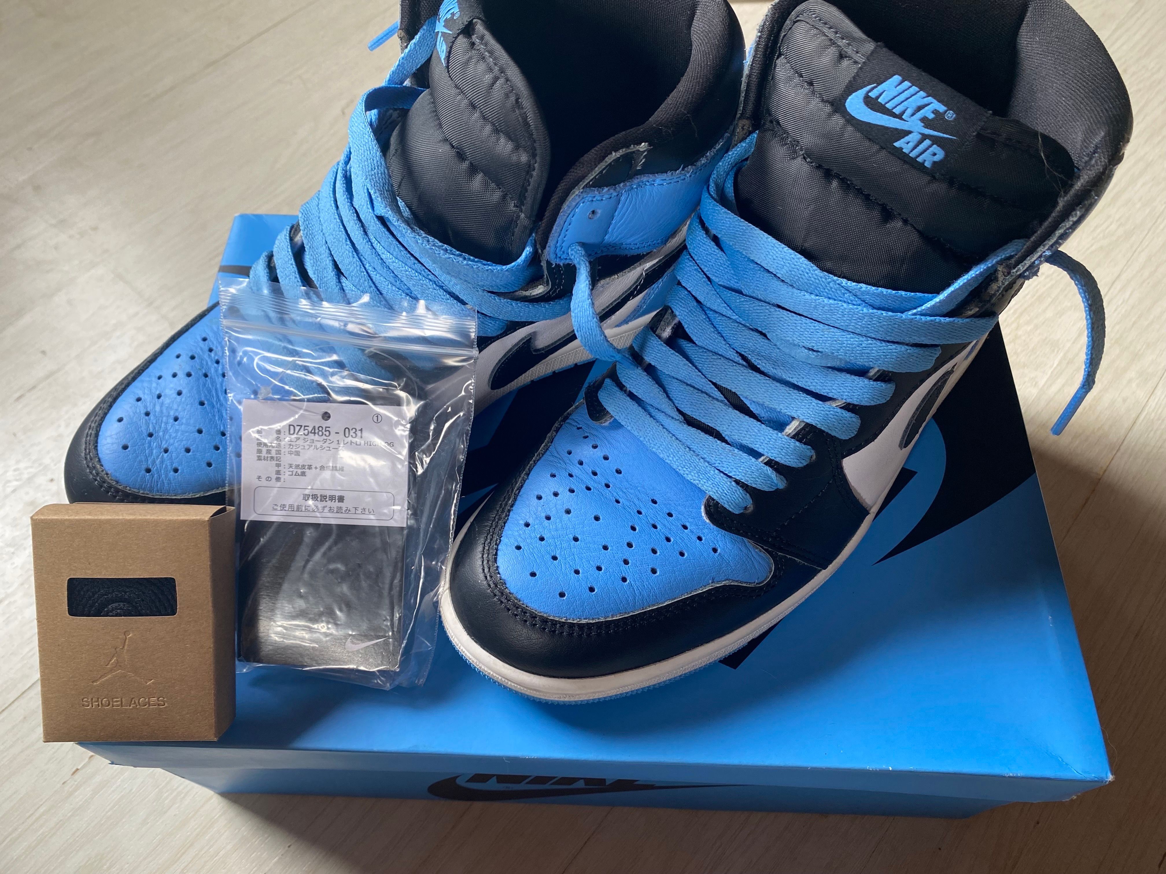 Nike Air Jordan 1 Retro High OG "University Blue/UNC Toe"