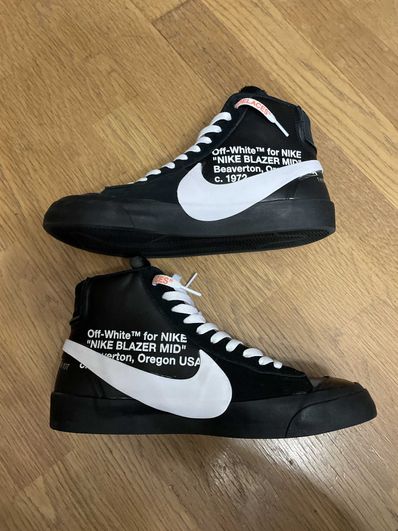 Off-White × Nike Blazer Studio Mid "Grim Reaper"