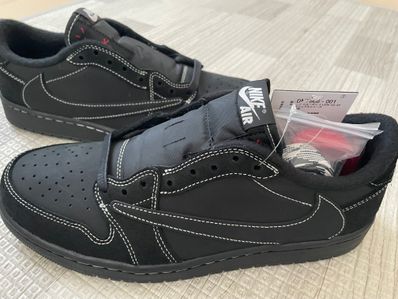 Travis Scott × Nike Air Jordan 1 Low OG SP "Black Phantom"