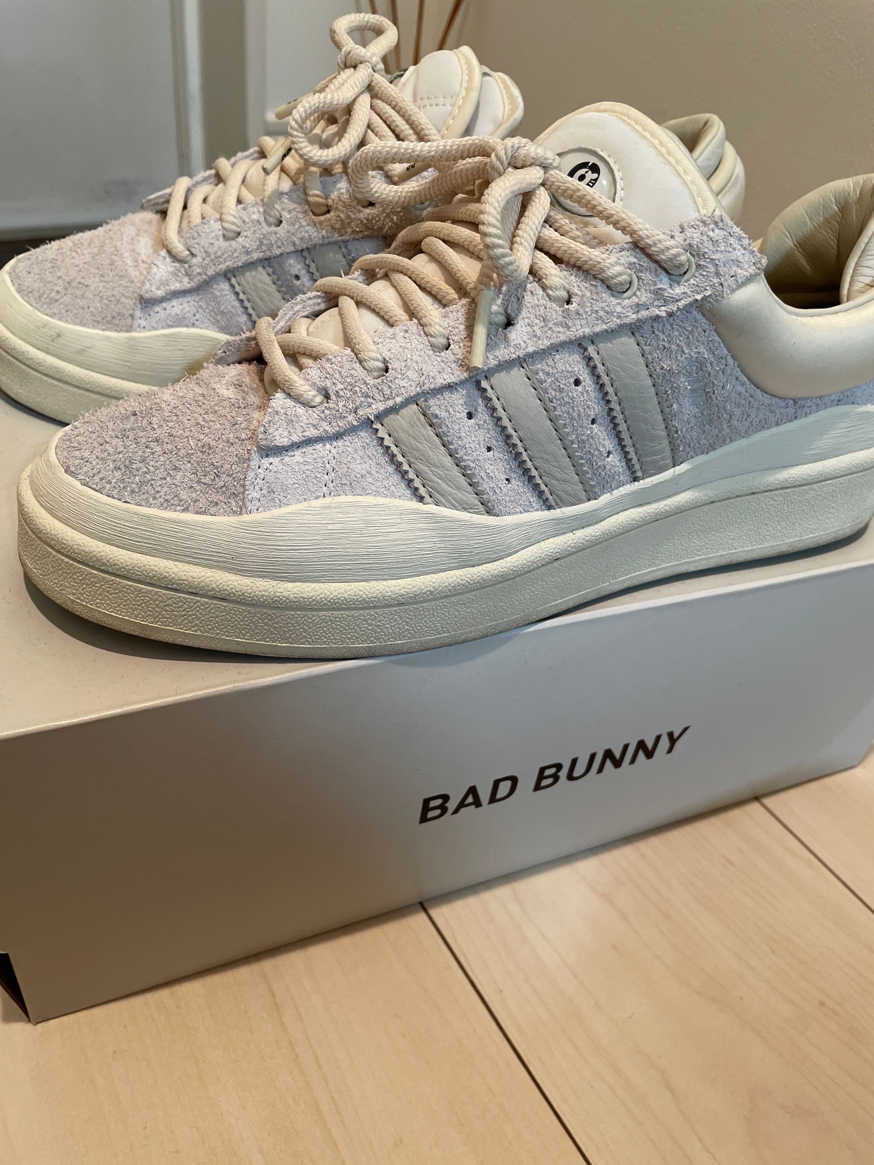 Bad Bunny × adidas Campus "Chalk White"