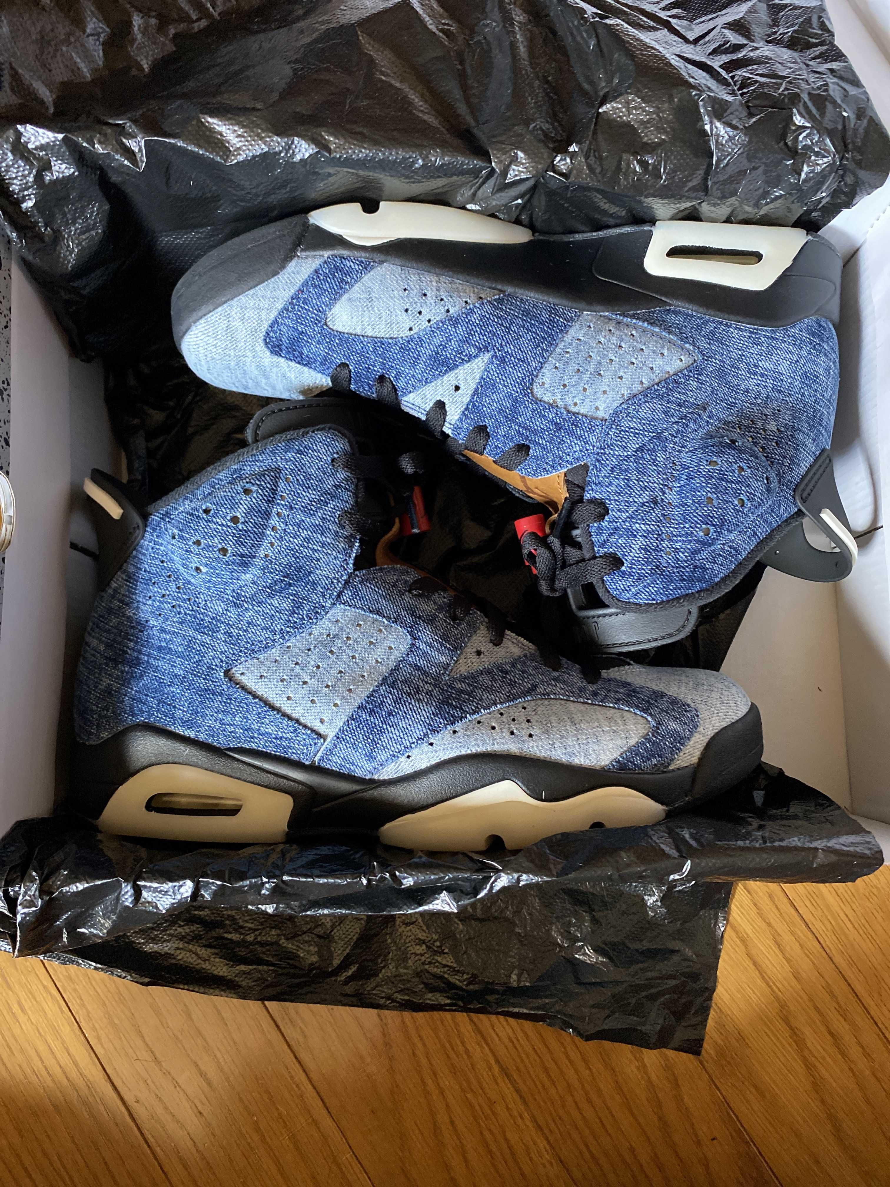 NIKE AIR JORDAN 6 "WASHED DENIM"