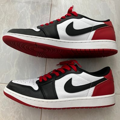 Nike Air Jordan 1 Retro Low OG "Black Toe"