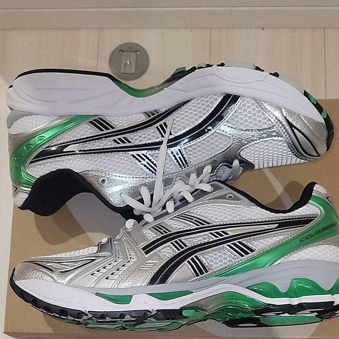 Asics Gel-Kayano 14 "White/Malachite Green"