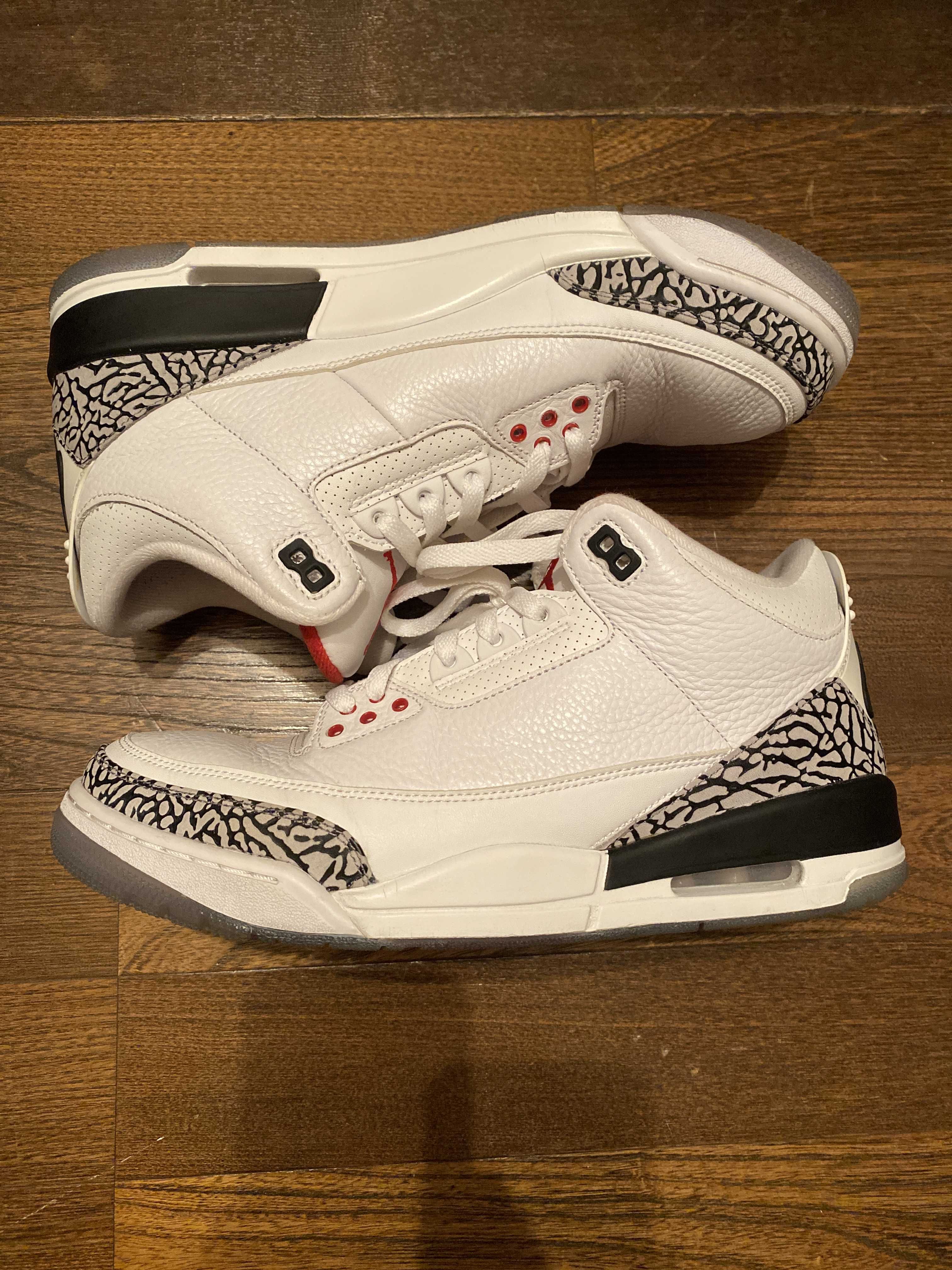 Nike Air Jordan 3 Retro "Free Throw Line White Cement"