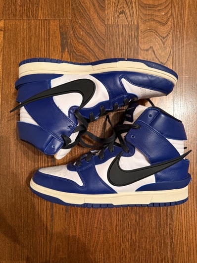 Ambush × Nike Dunk High "Deep Royal"