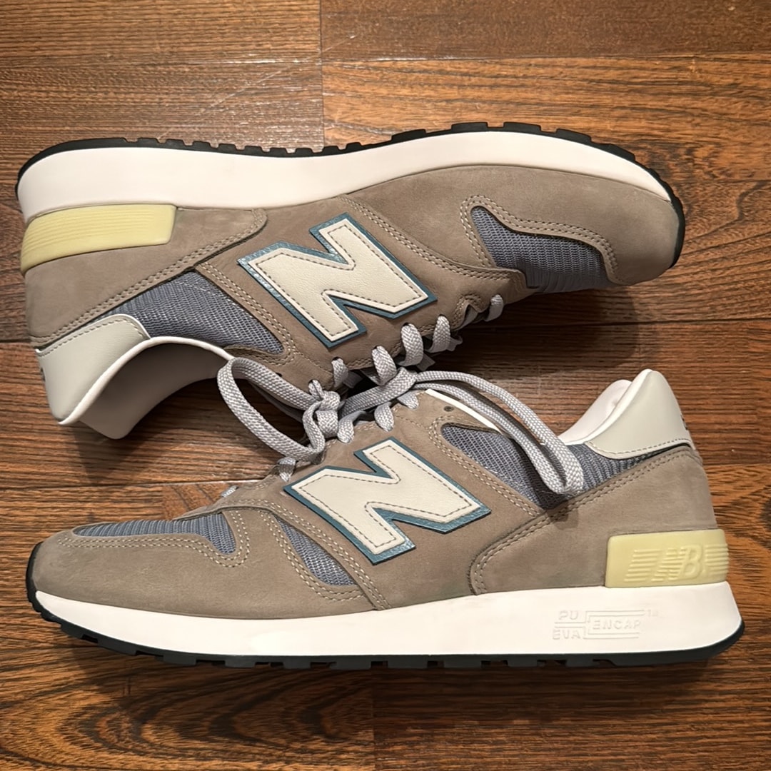 New Balance 1300JP Made in USA "Mirage Gray/Monument/Silver Birch" (2025)