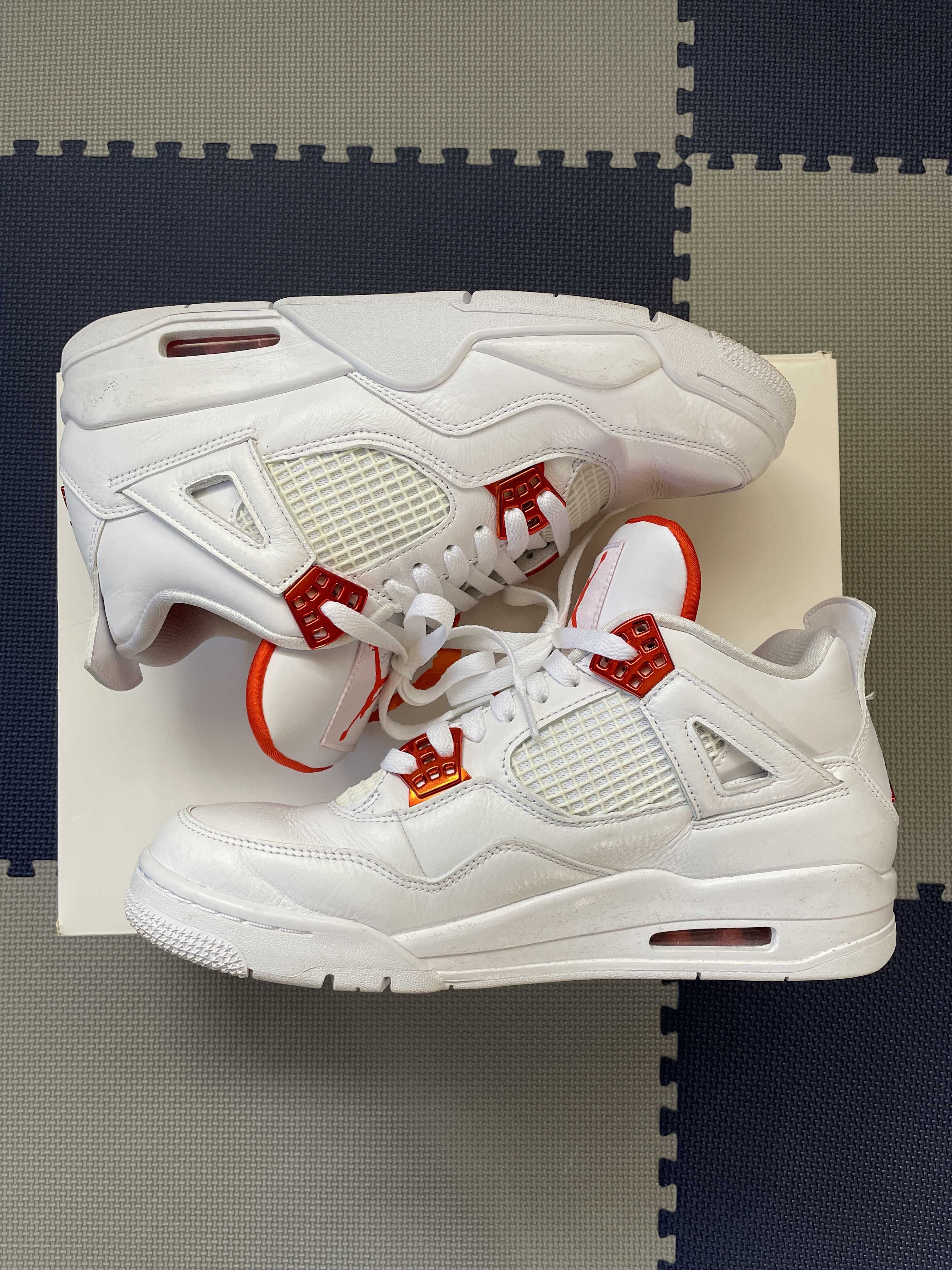Nike Air Jordan 4 Retro "White/Team Orange"