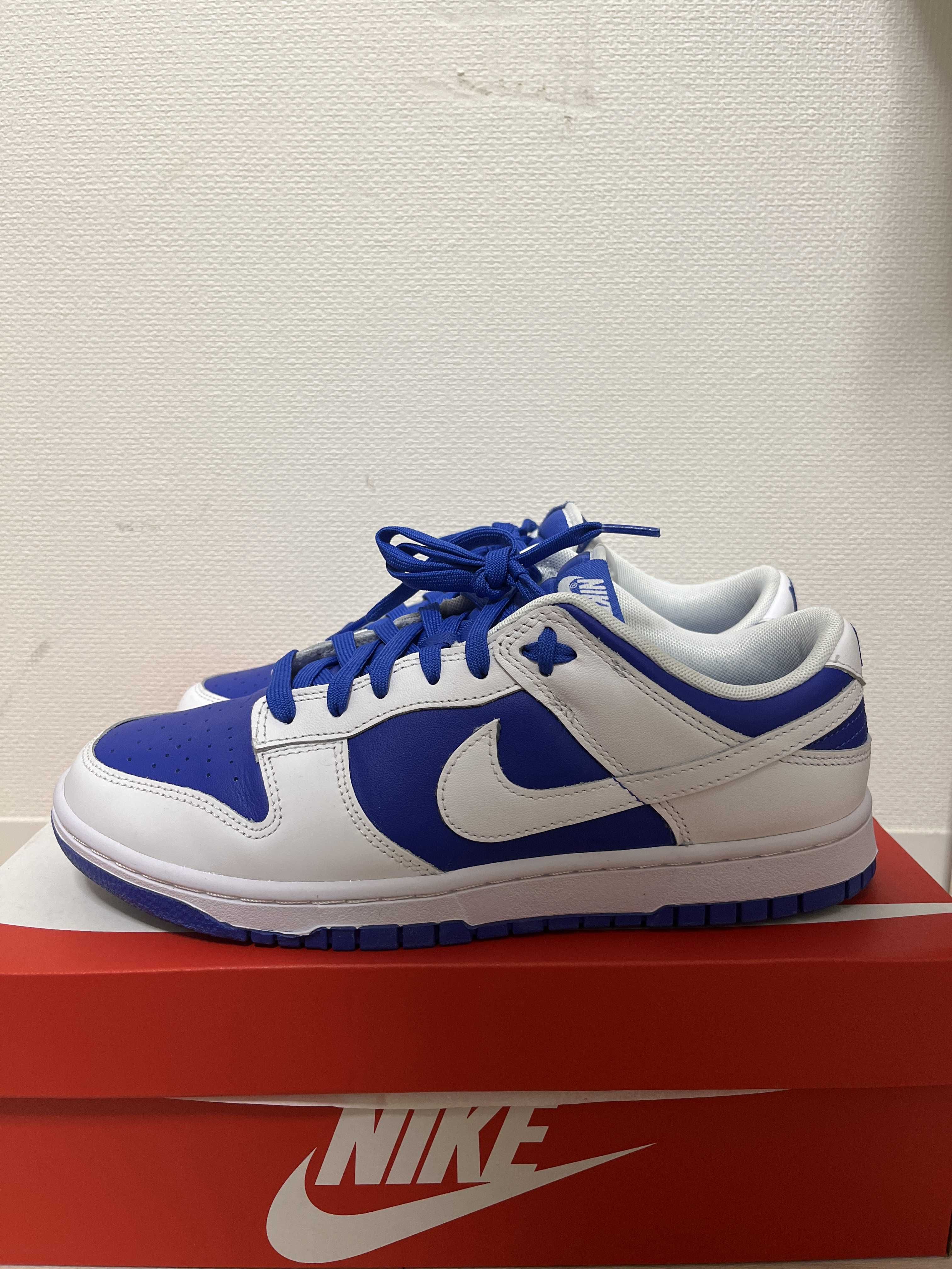 Nike Dunk Low Retro "Racer Blue and White"