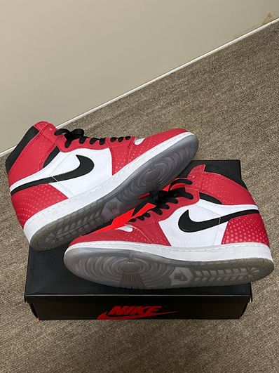 Spiderman × Nike Air Jordan 1 Origin Story "Gym Red/White/Photo Blue/Black"