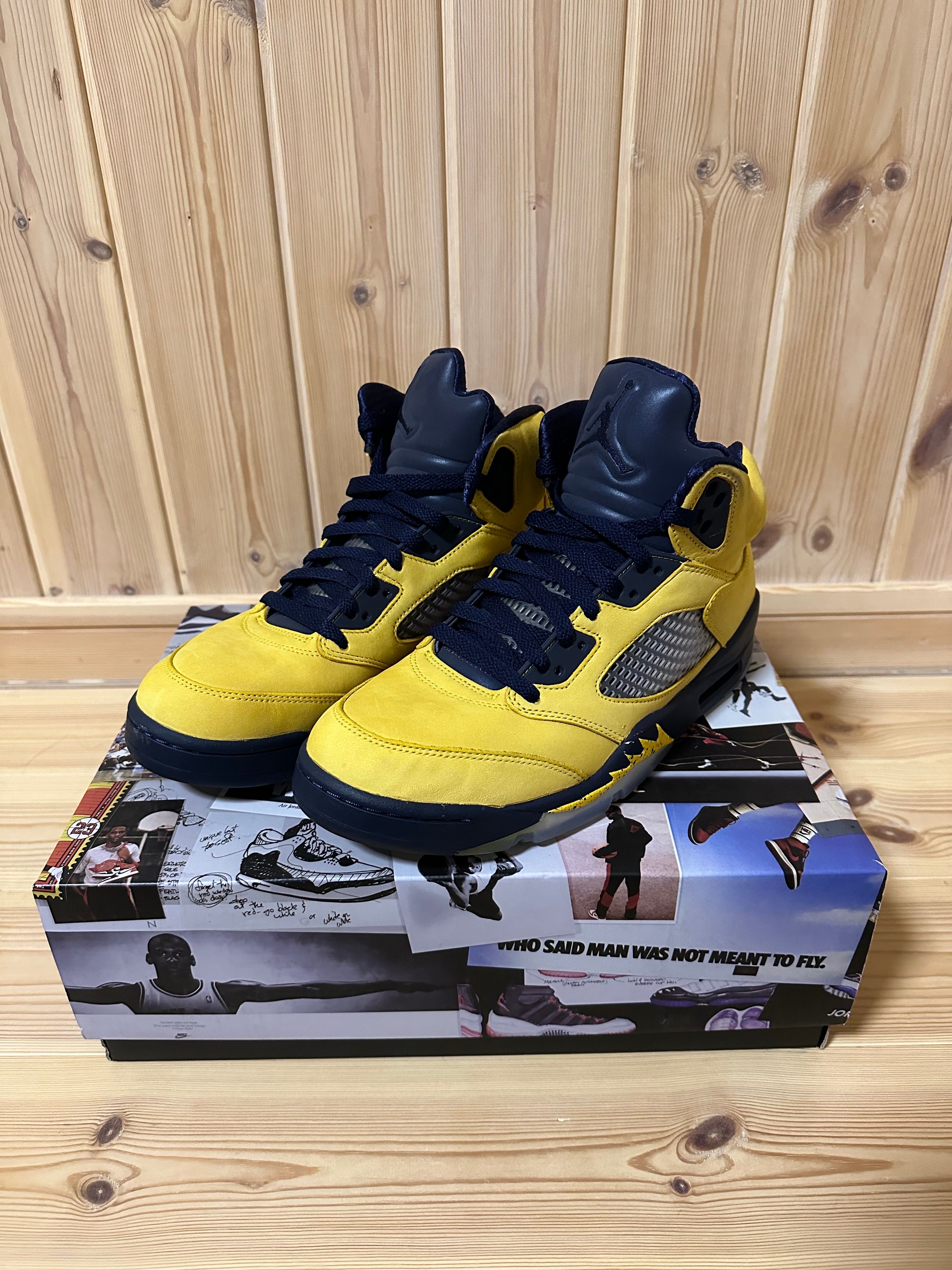 NIKE AIR JORDAN 5 "MICHIGAN"