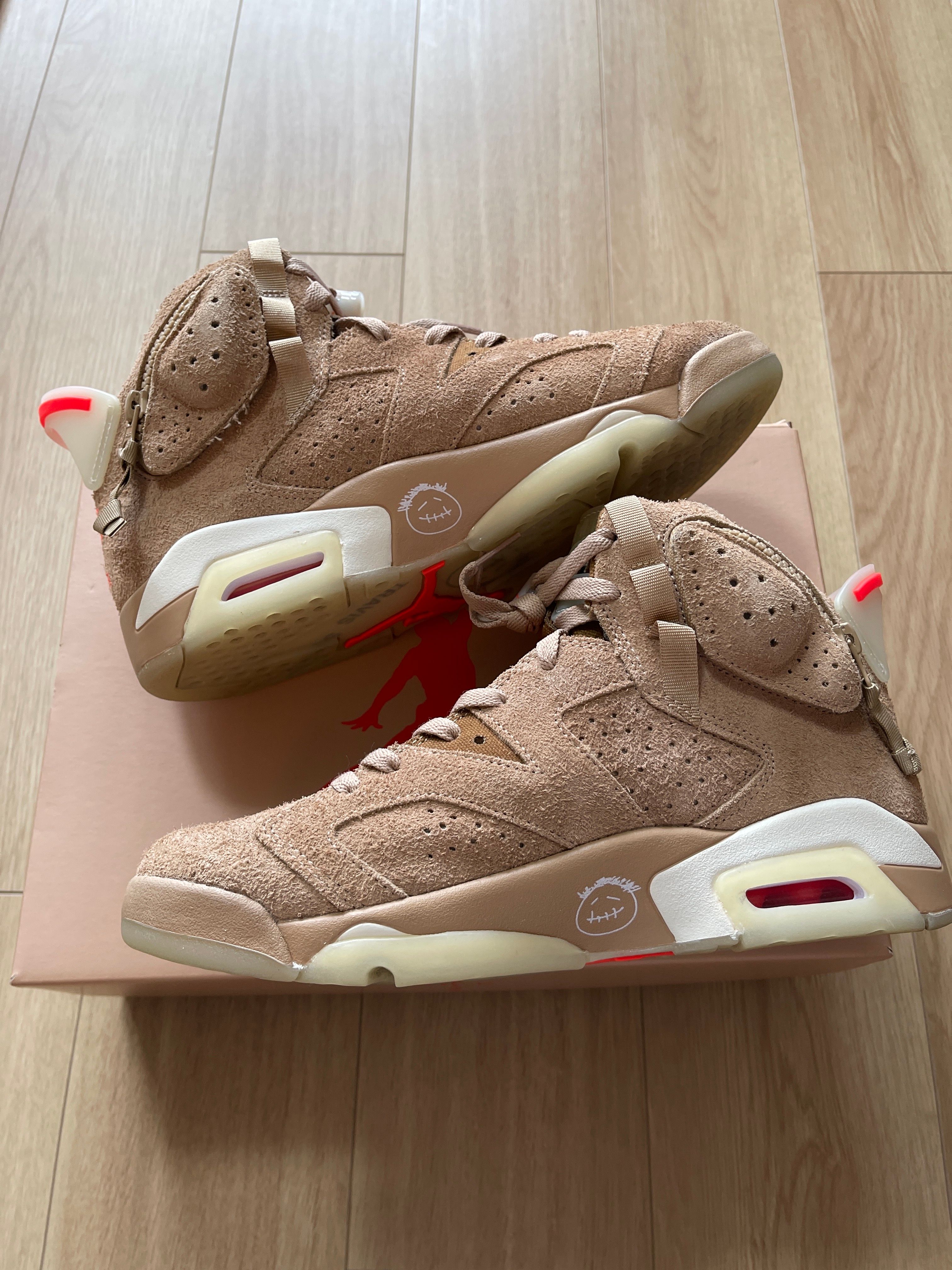Travis Scott × Nike Air Jordan 6 "British Khaki"