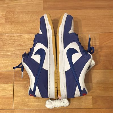 Nike SB Dunk Low "Los Angeles Dodgers/Deep Royal Blue"