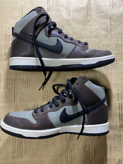 Nike SB Dunk High Pro "Baroque Brown/Black-Brun"