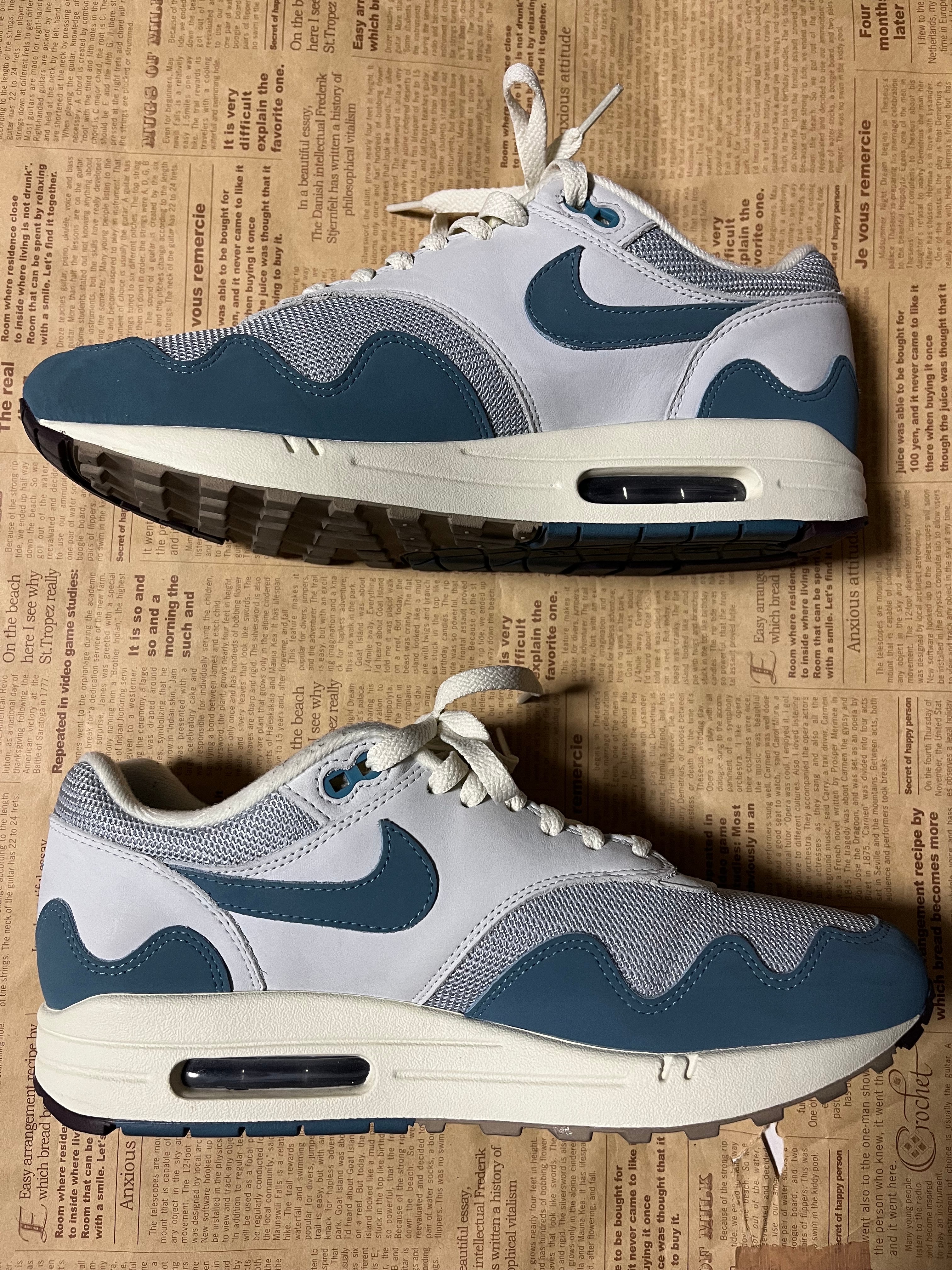 Patta × Nike Air Max 1 "Noise Aqua"