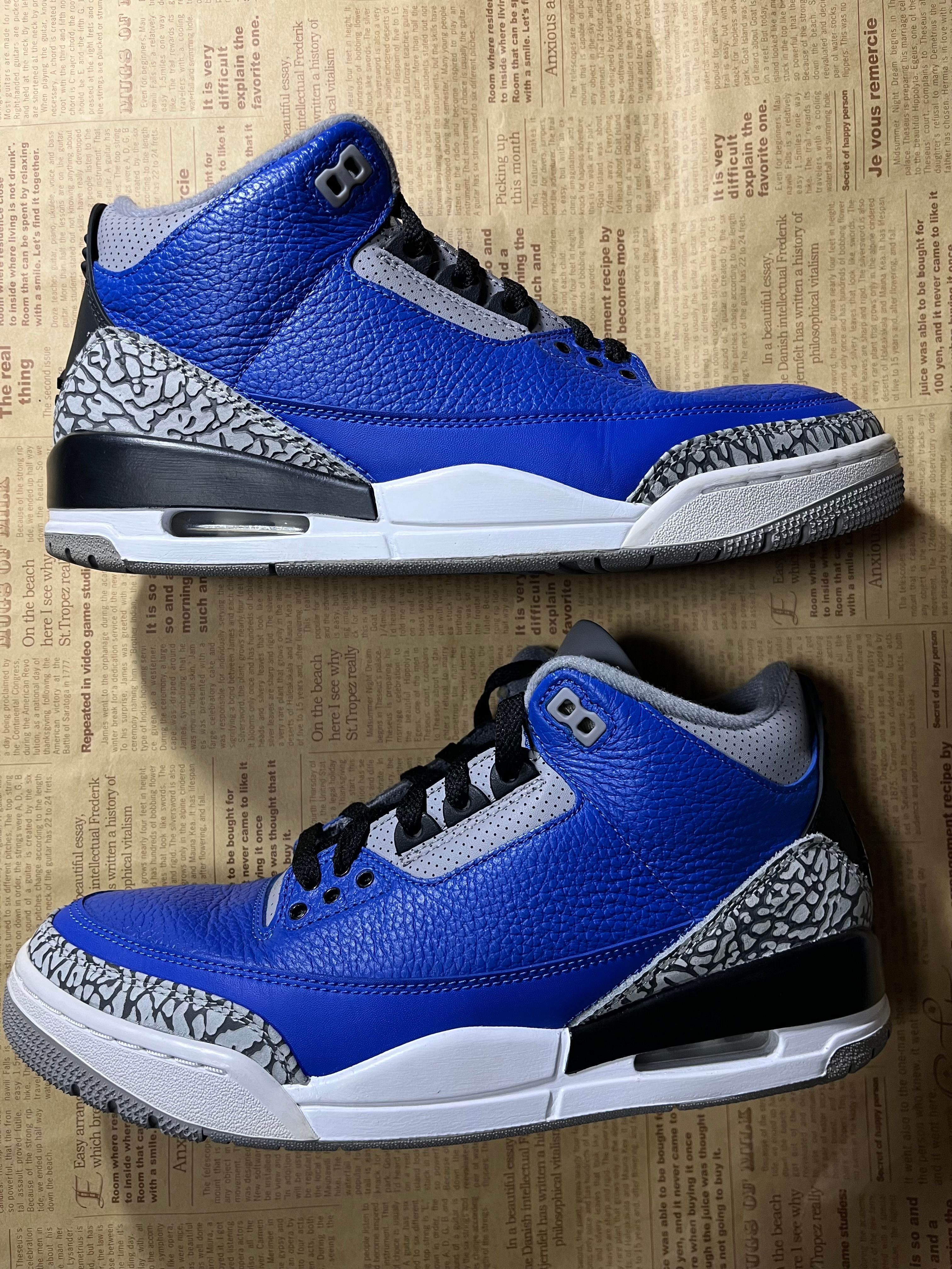 NIKE AIR JORDAN 3 "VARSITY ROYAL"