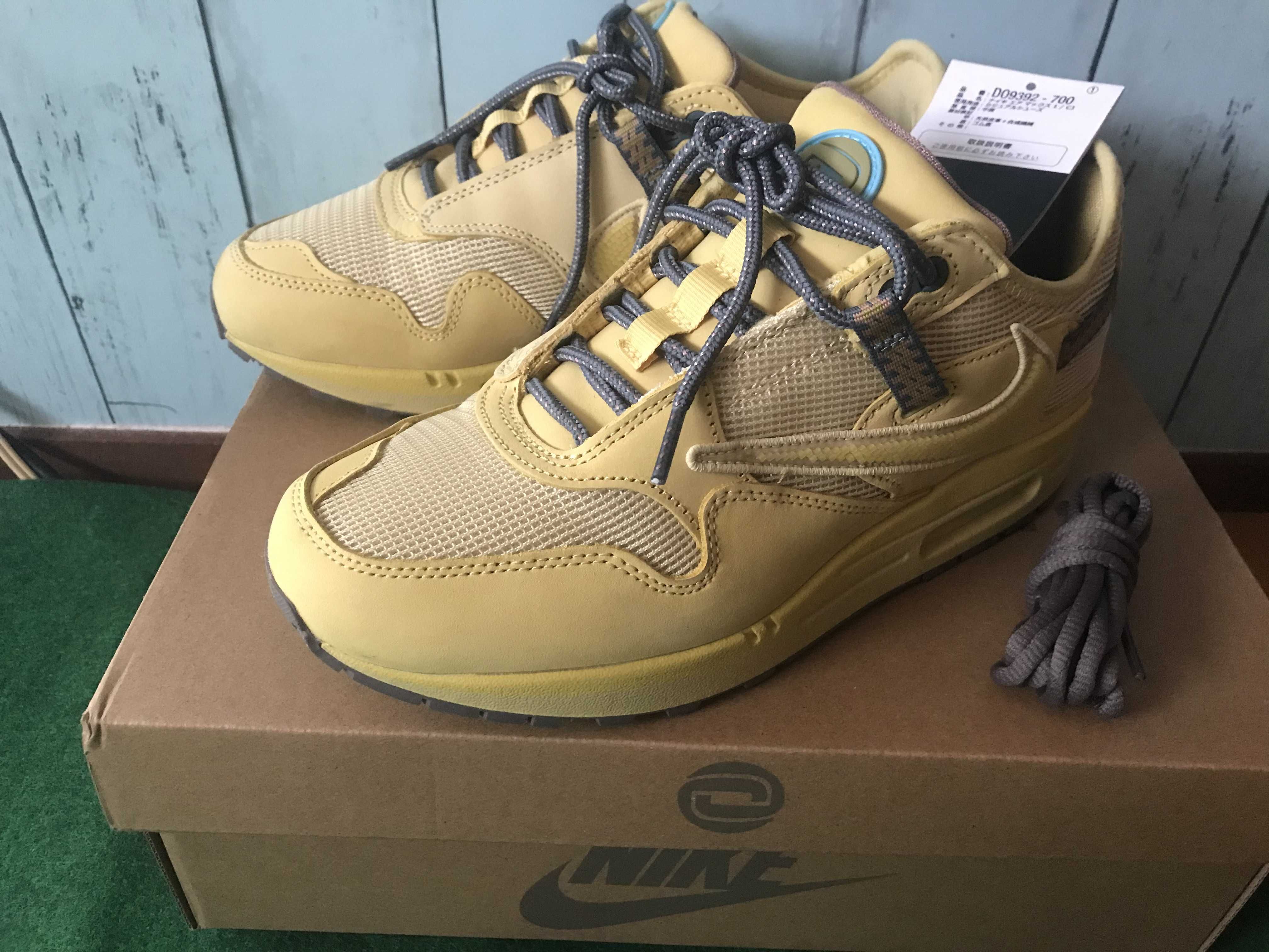 Travis Scott × Nike Air Max 1 "CACT.US Gold"