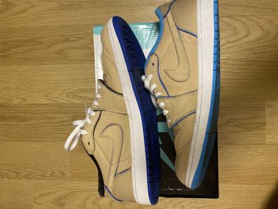 Nike SB Air Jordan 1 Low "Desert Ore/Royal Blue"