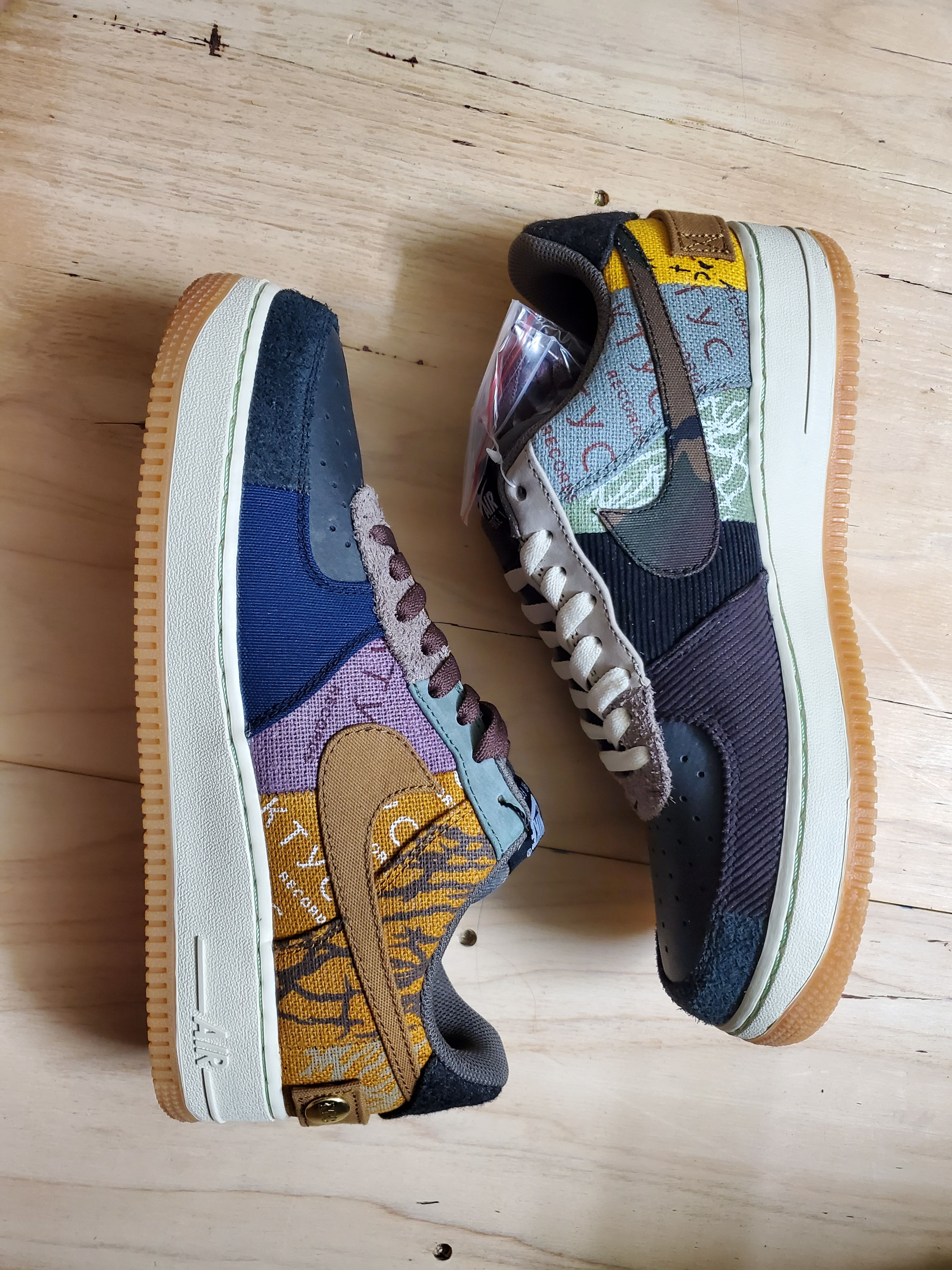 Travis Scott × Nike Air Force 1 Low Cactus Jack "Multi Color"