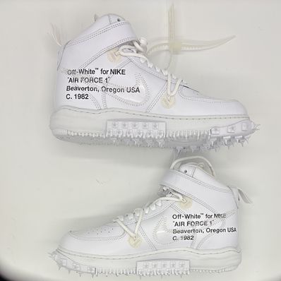 Off-White × Nike Air Force 1 Mid "Graffiti"