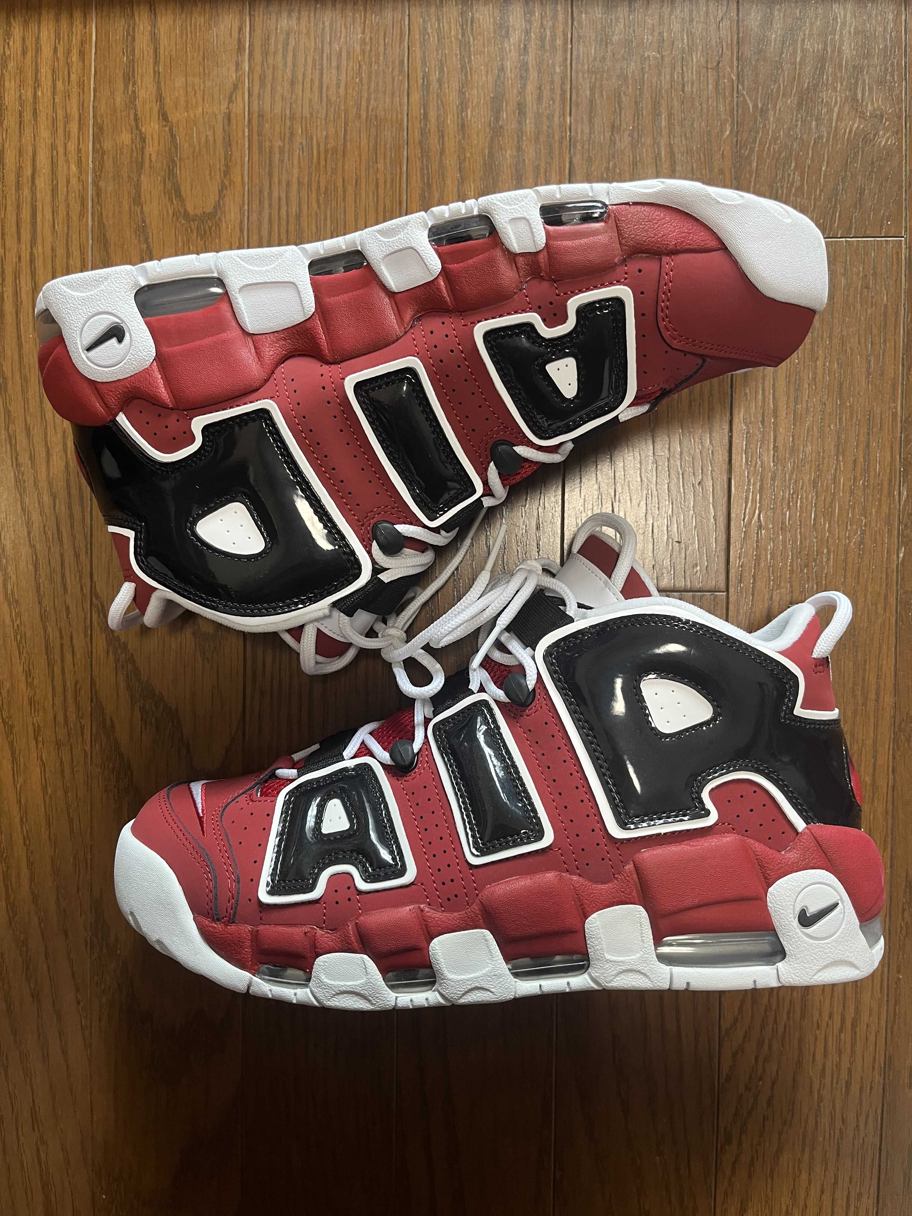 Nike Air More Uptempo ’96 "Black and Varsity Red" (2021)