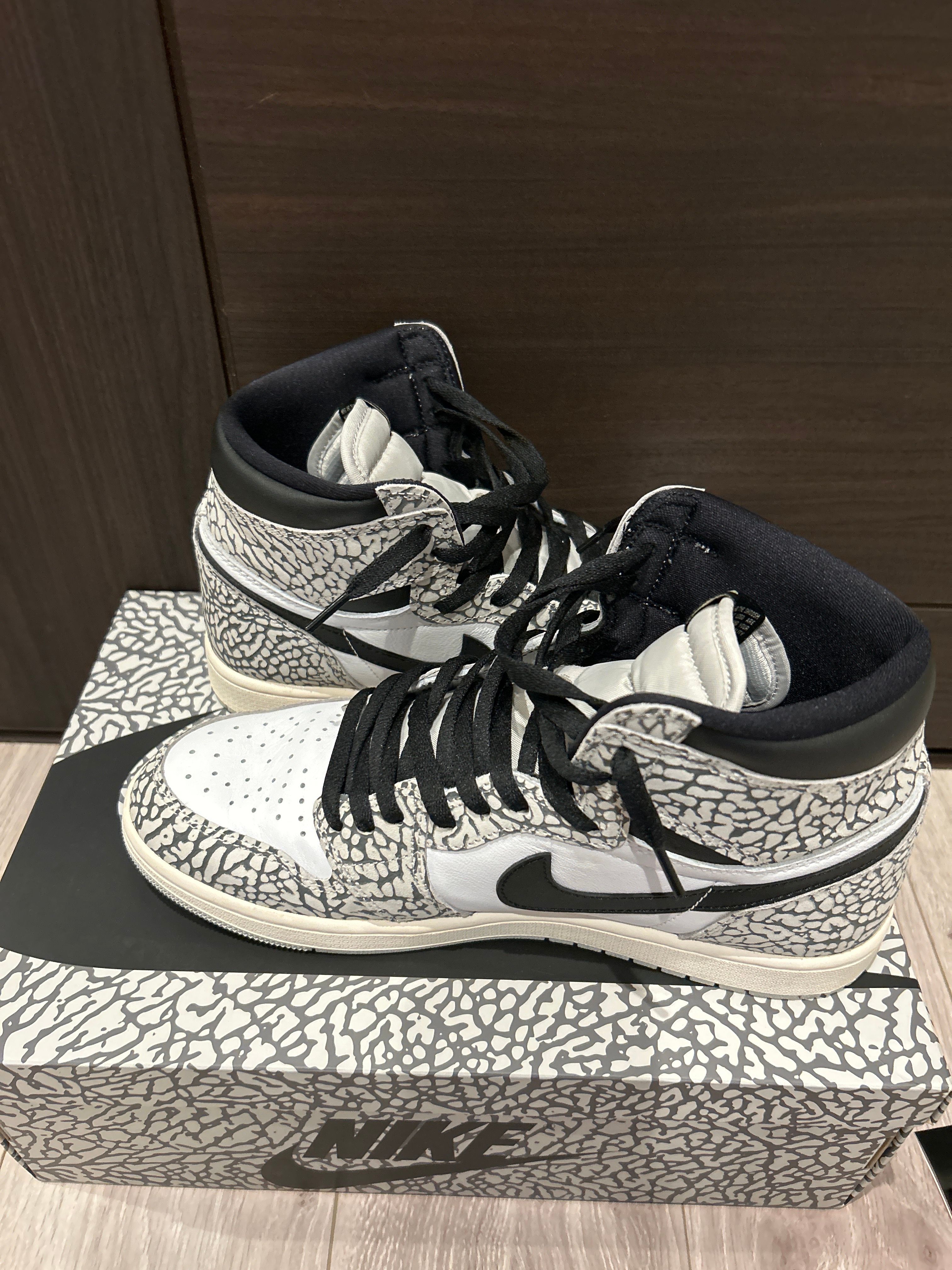 Nike Air Jordan 1 High OG "White Cement/Safari"