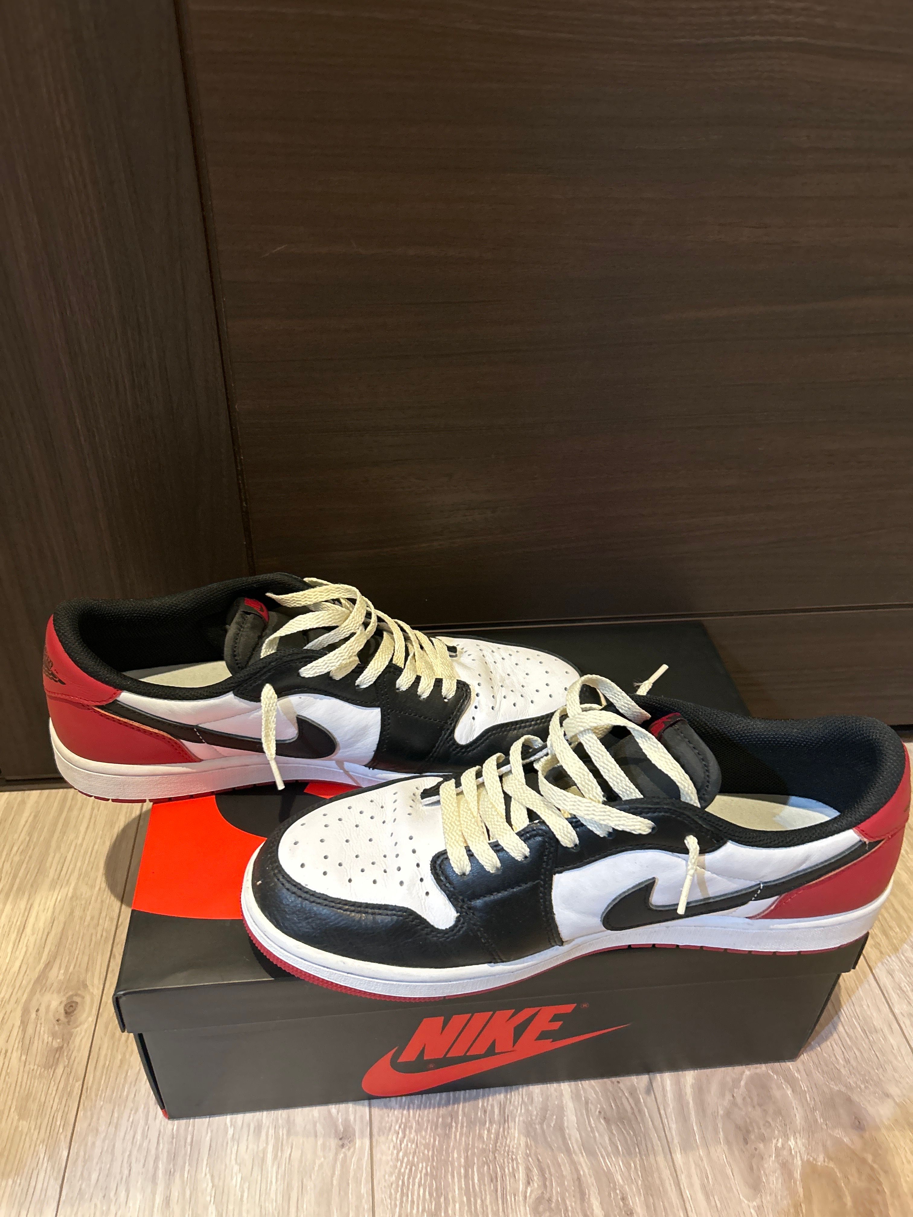Nike Air Jordan 1 Retro Low OG "Black Toe"