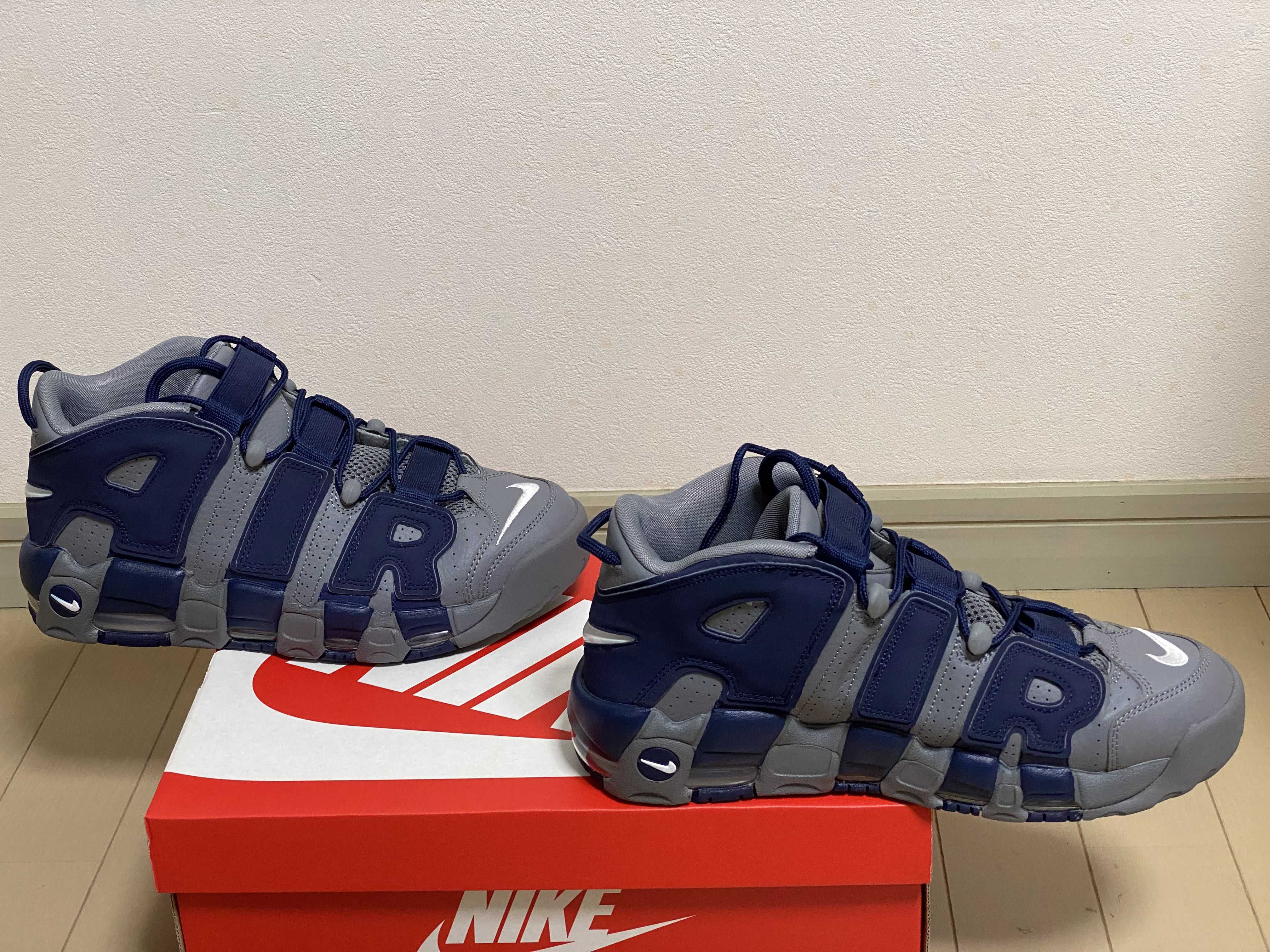 Nike Air More Uptempo '96 "Cool Grey/White/Midnight Navy"