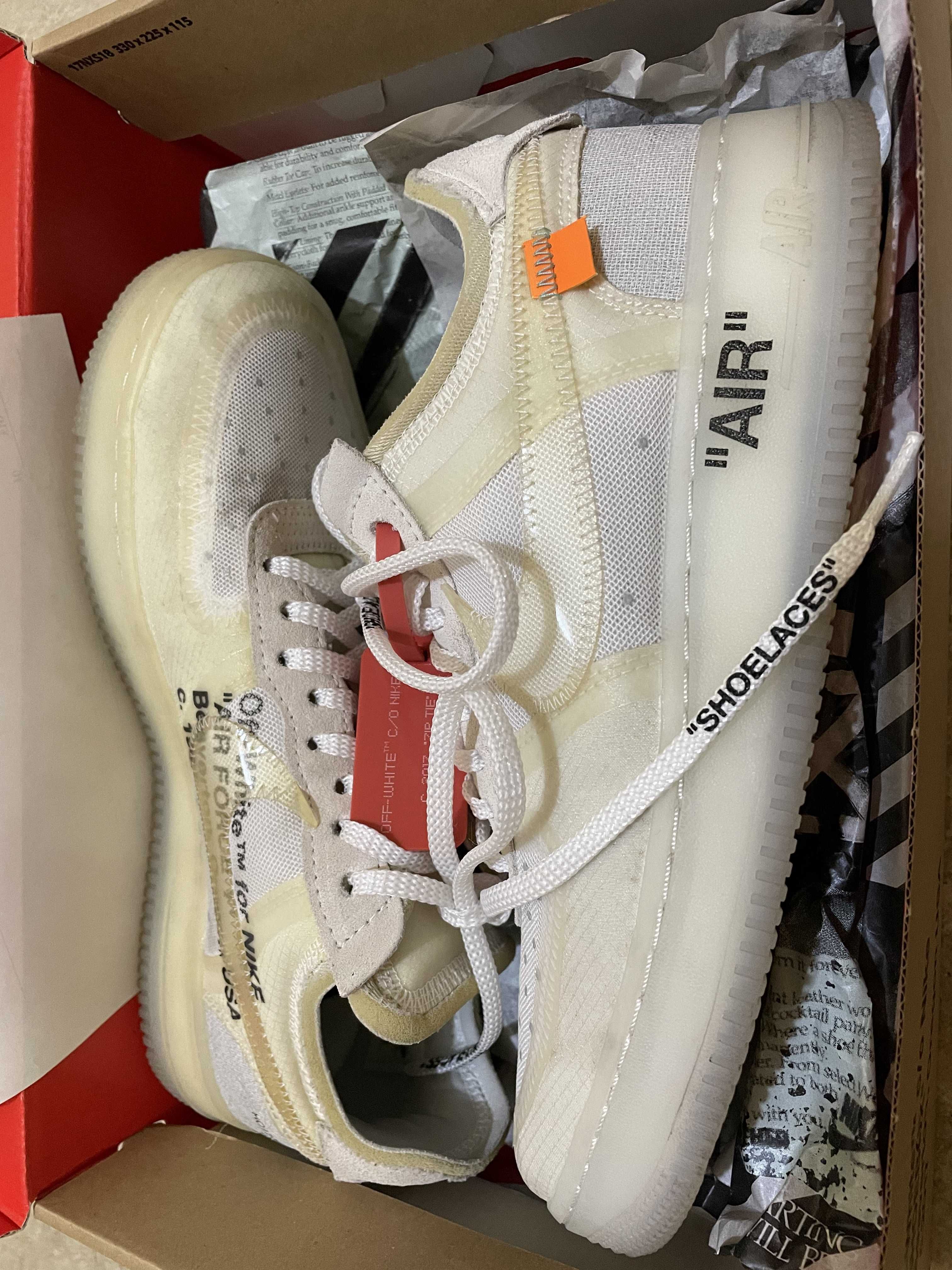 Off-White × Nike The Ten Air Force 1 Low "White"