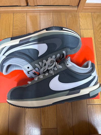 sacai × Nike Zoom Cortez "Iron Grey"