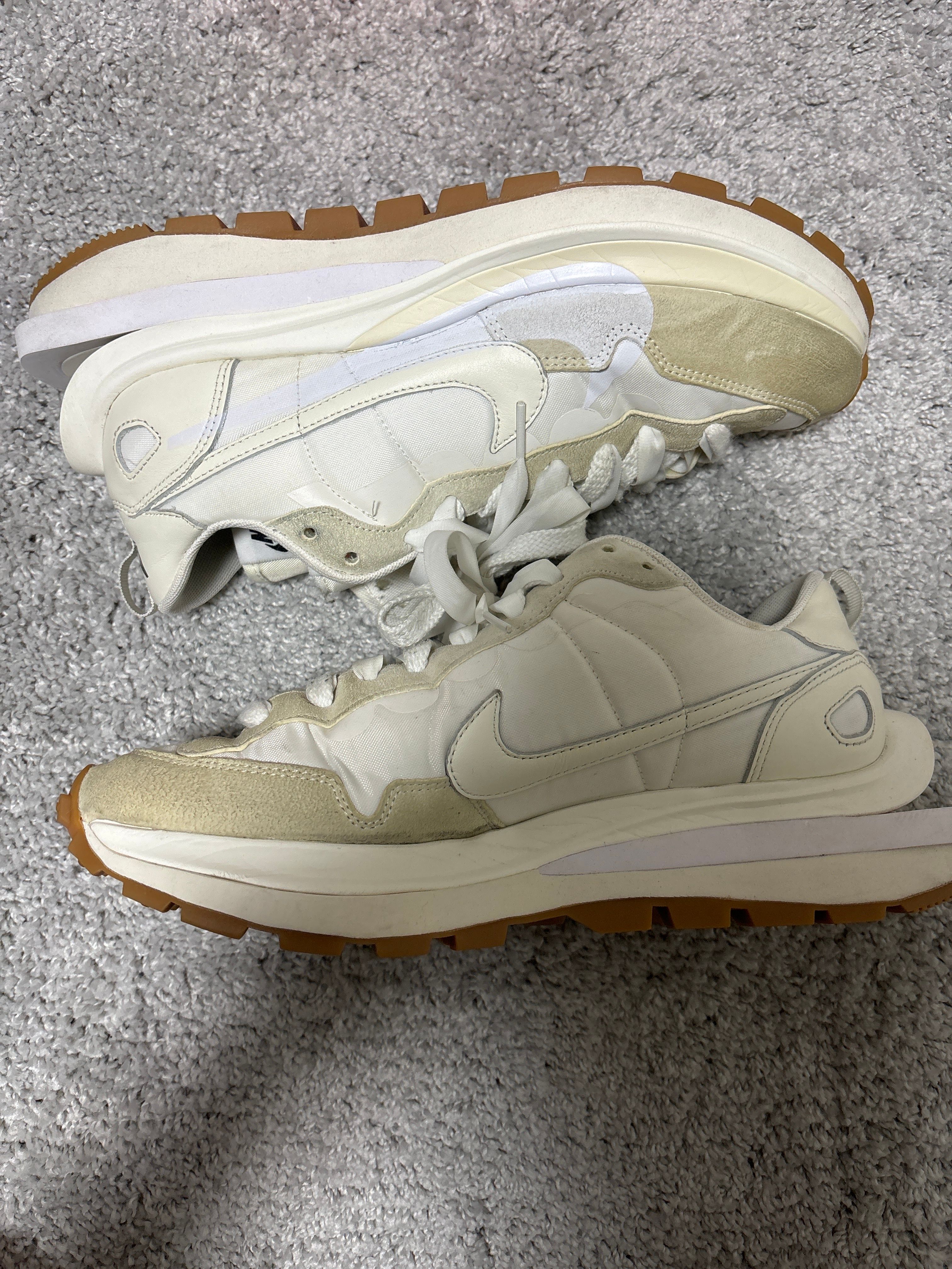 sacai × Nike Vapor Waffle "White Gum"