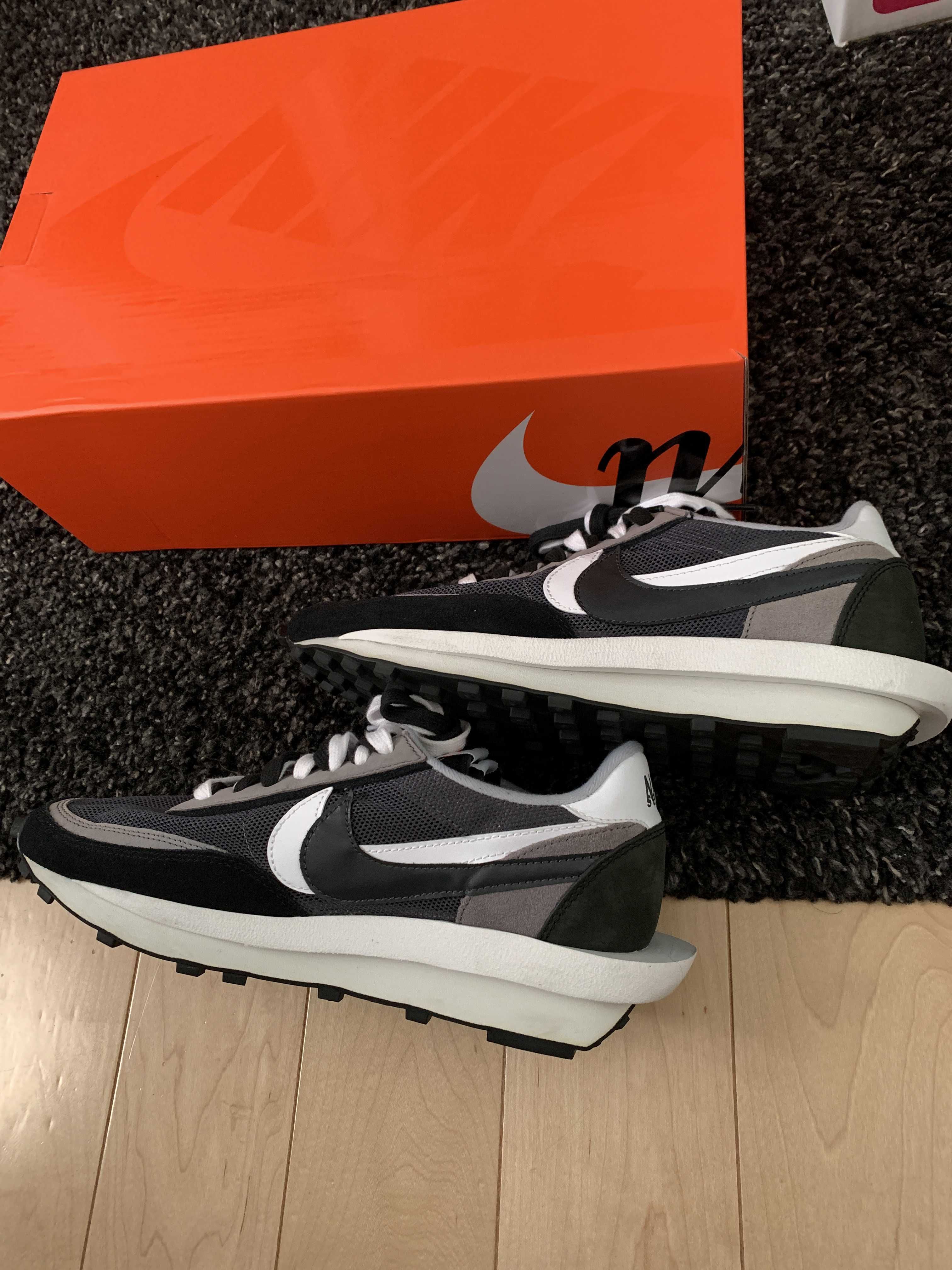 sacai × Nike LD Waffle "Black"