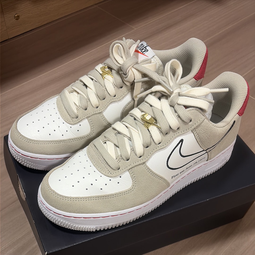 Nike Air Force 1 Low First Use "Light Stone"