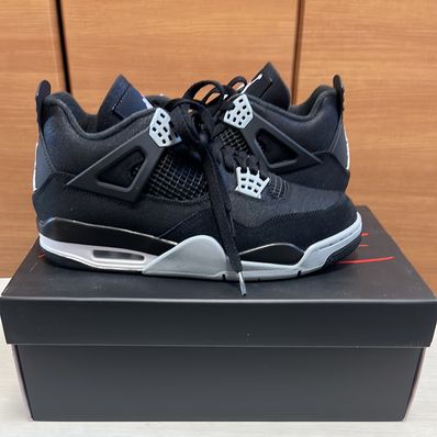 Nike Air Jordan 4 SE "Black and Light Steel"