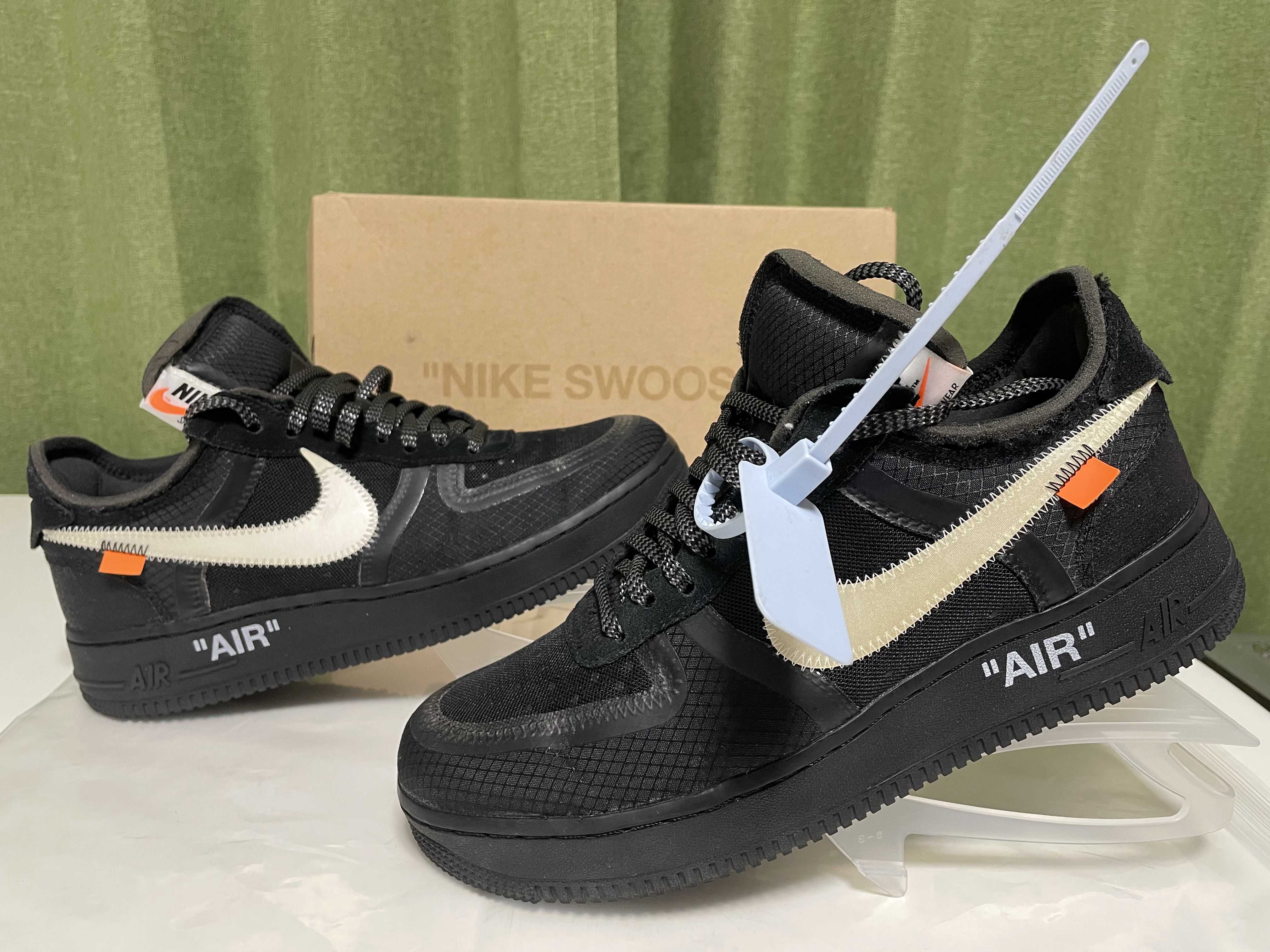 Off-White × Nike Air Force 1 Low "Black"