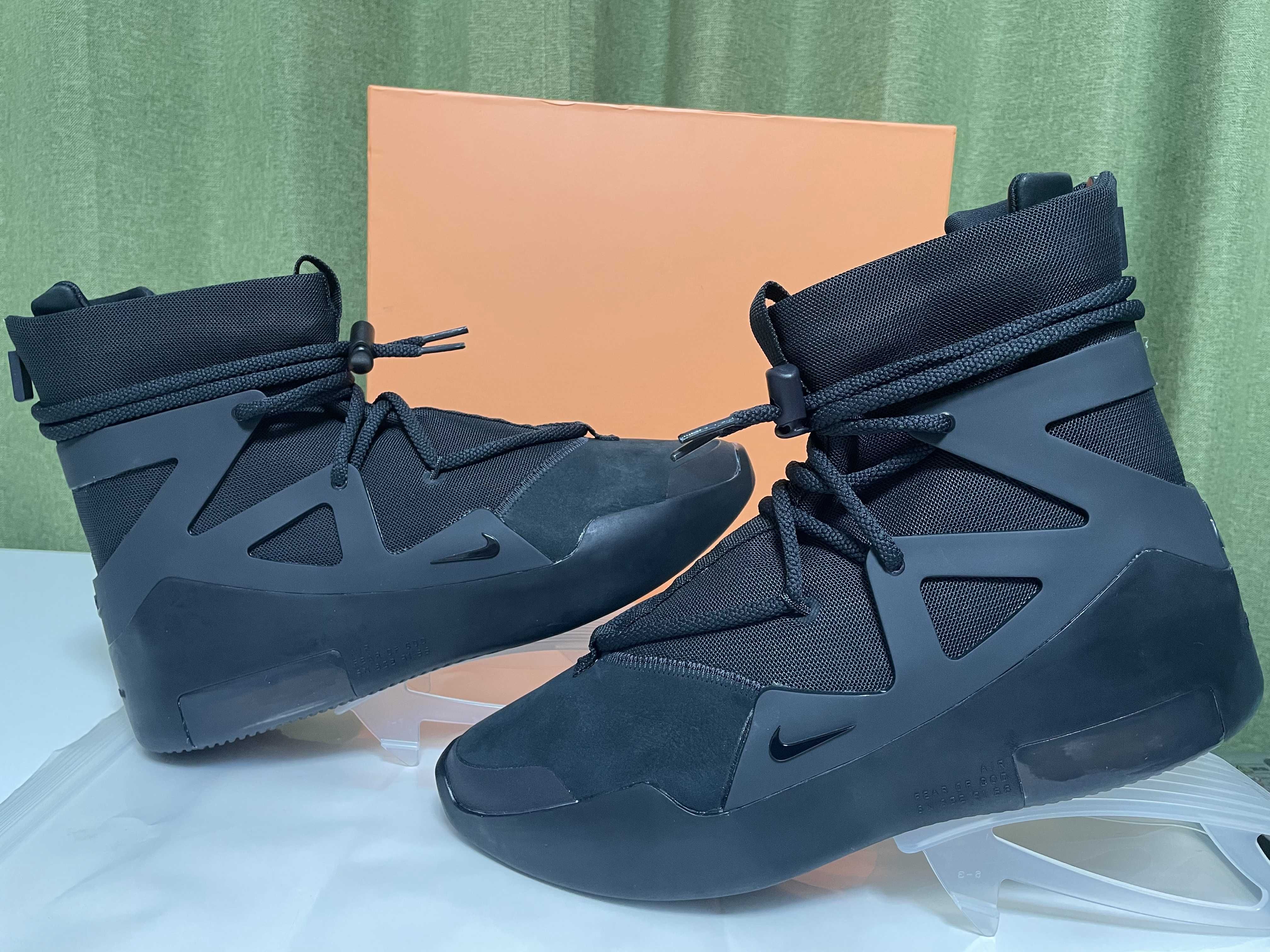 Fear Of God × Nike Air 1 "Triple Black"