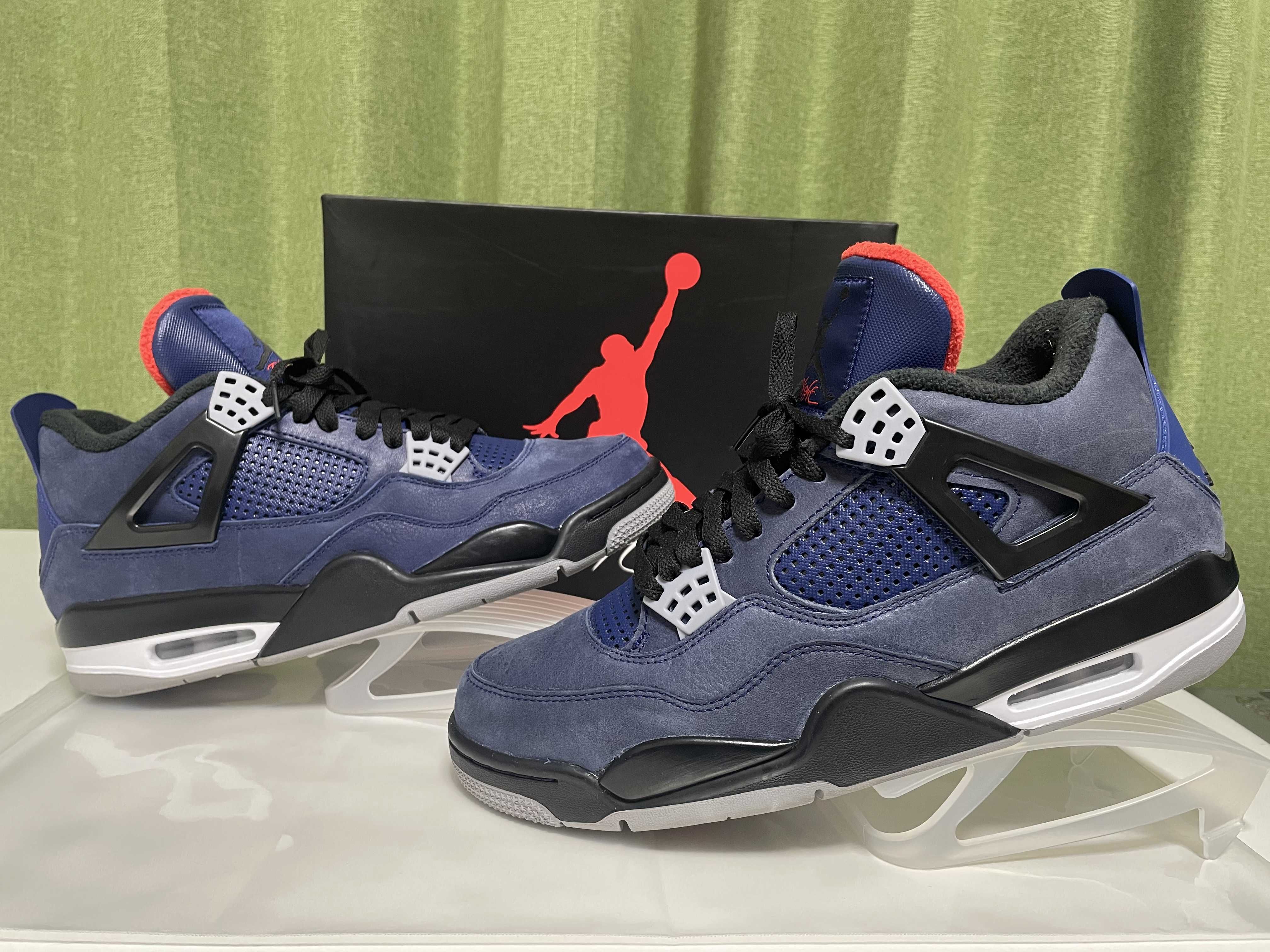Nike Air Jordan 4 Retro WNTR "Loyal Blue/White/Black"