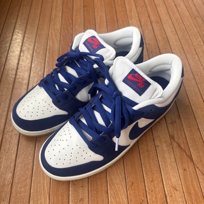 Nike SB Dunk Low "Los Angeles Dodgers/Deep Royal Blue"