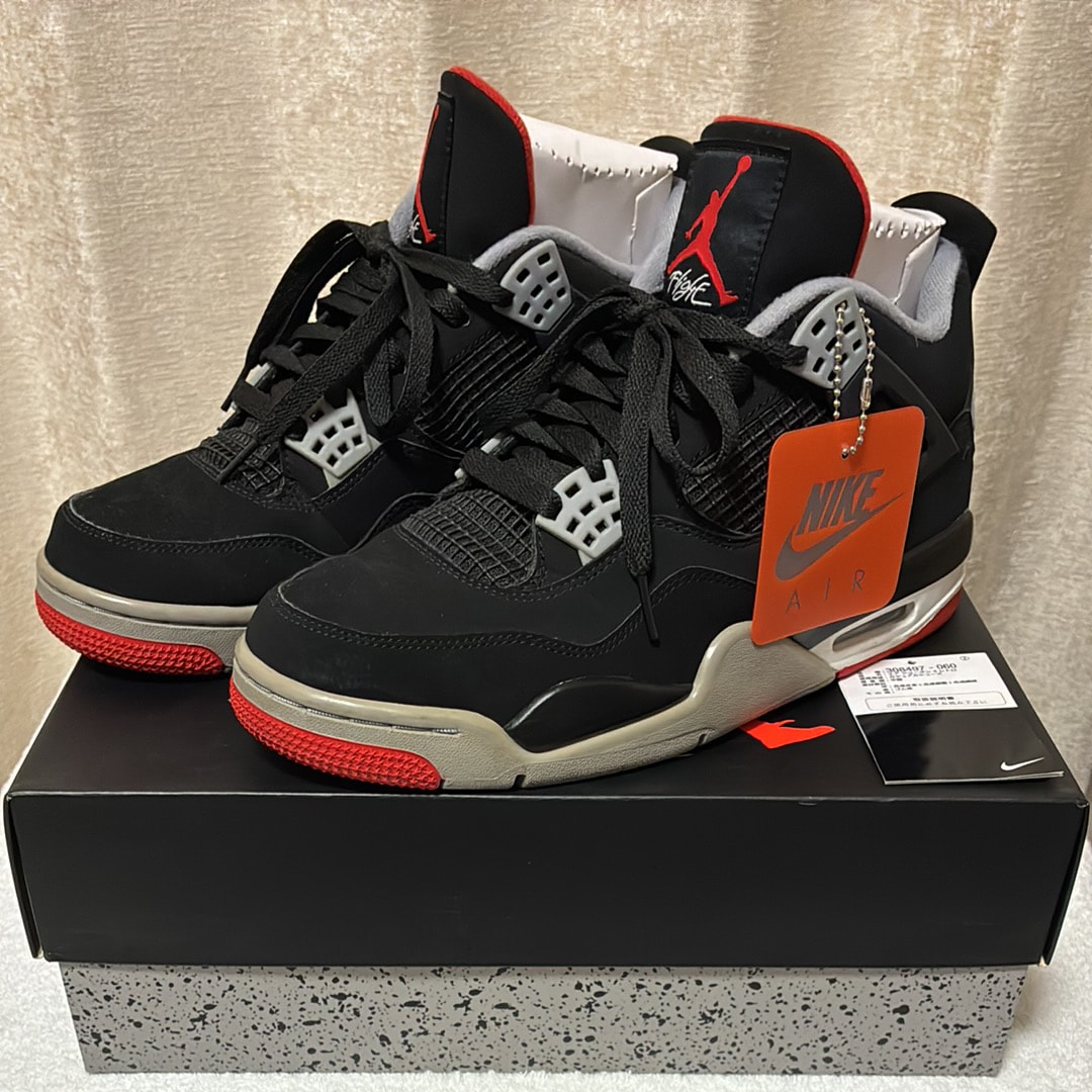 Nike Air Jordan 4 Retro "Bred" (2019)  