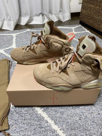 Travis Scott × Nike Air Jordan 6 "British Khaki"