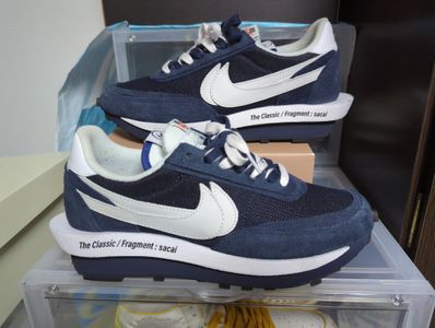 Fragment × sacai × Nike LD Waffle "Blackended Blue"