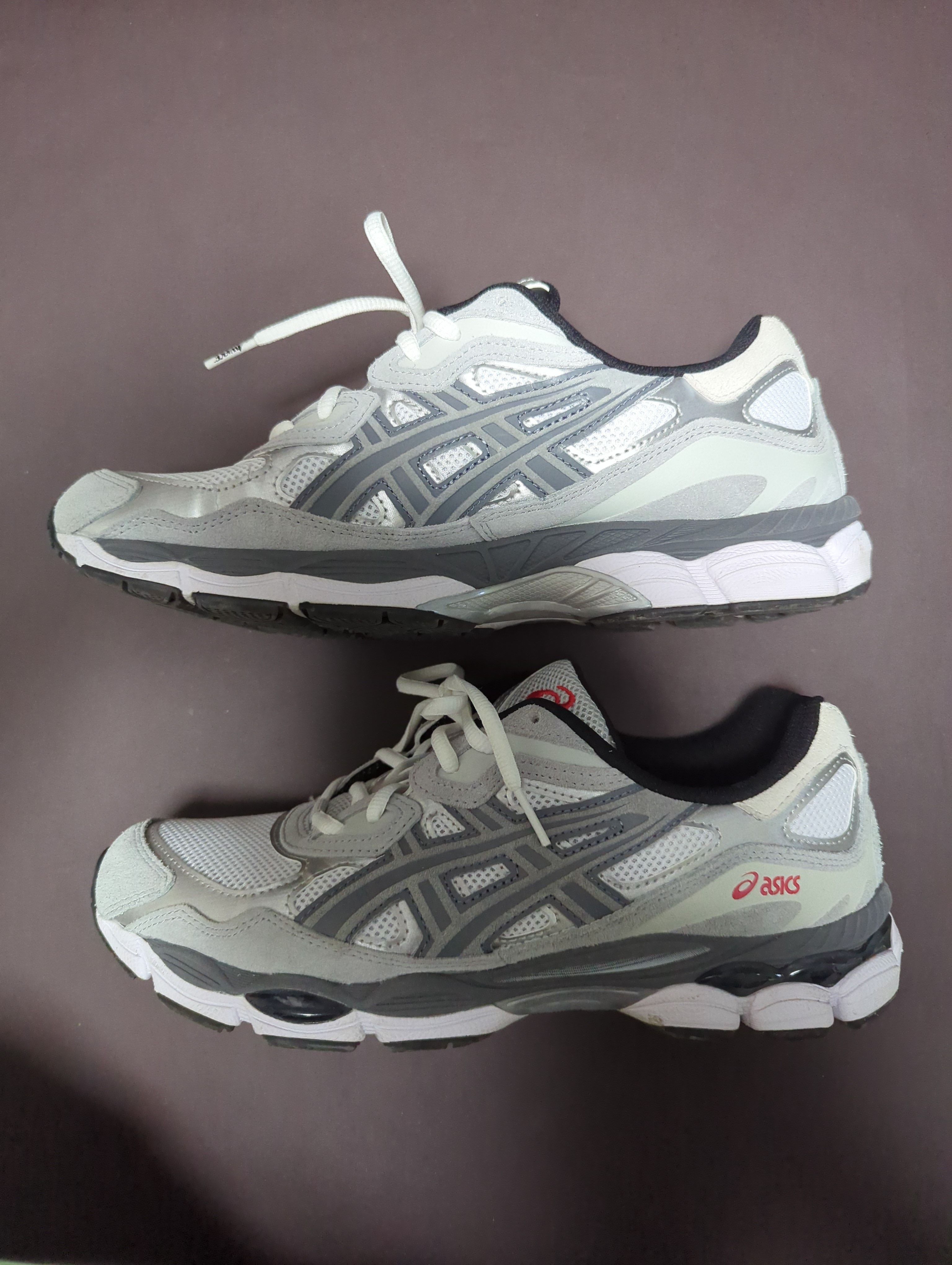 Asics Gel-NYC "White/Steel Grey"